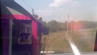 Авария поезда с КАМАЗом: шокирующее видео из Верхнекамского района