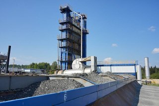 Асфальтобетонный завод Кировской области обновил производство на газ